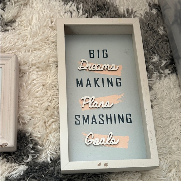 Ashland Inspirational Wall Art Set - Blue, Black, White - Picture 7 of 10